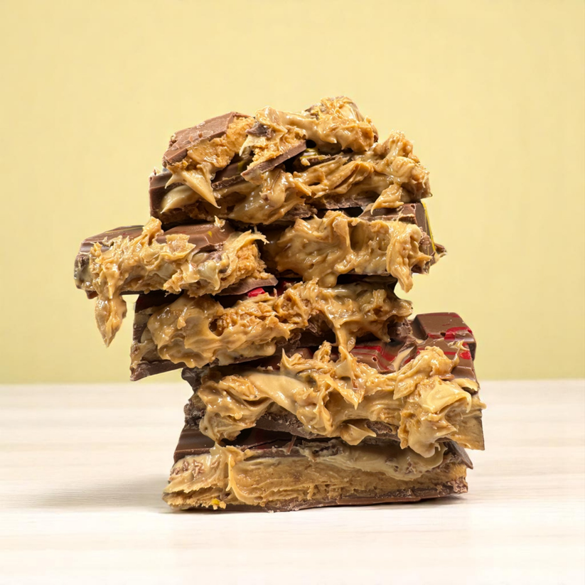 Creamy Peanut Butter Chocolate Bar with Crunchy Bite – 220g